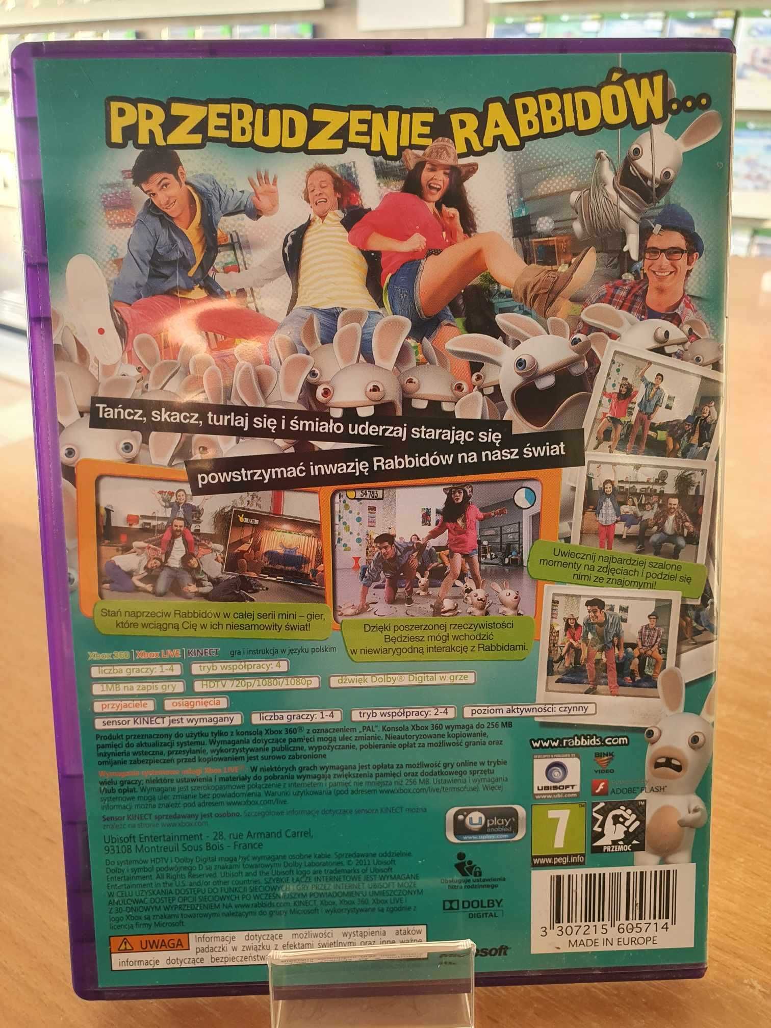 Szalone Króliki Na żywo i w kolorze XBOX360 sklep i serwis Lara Games