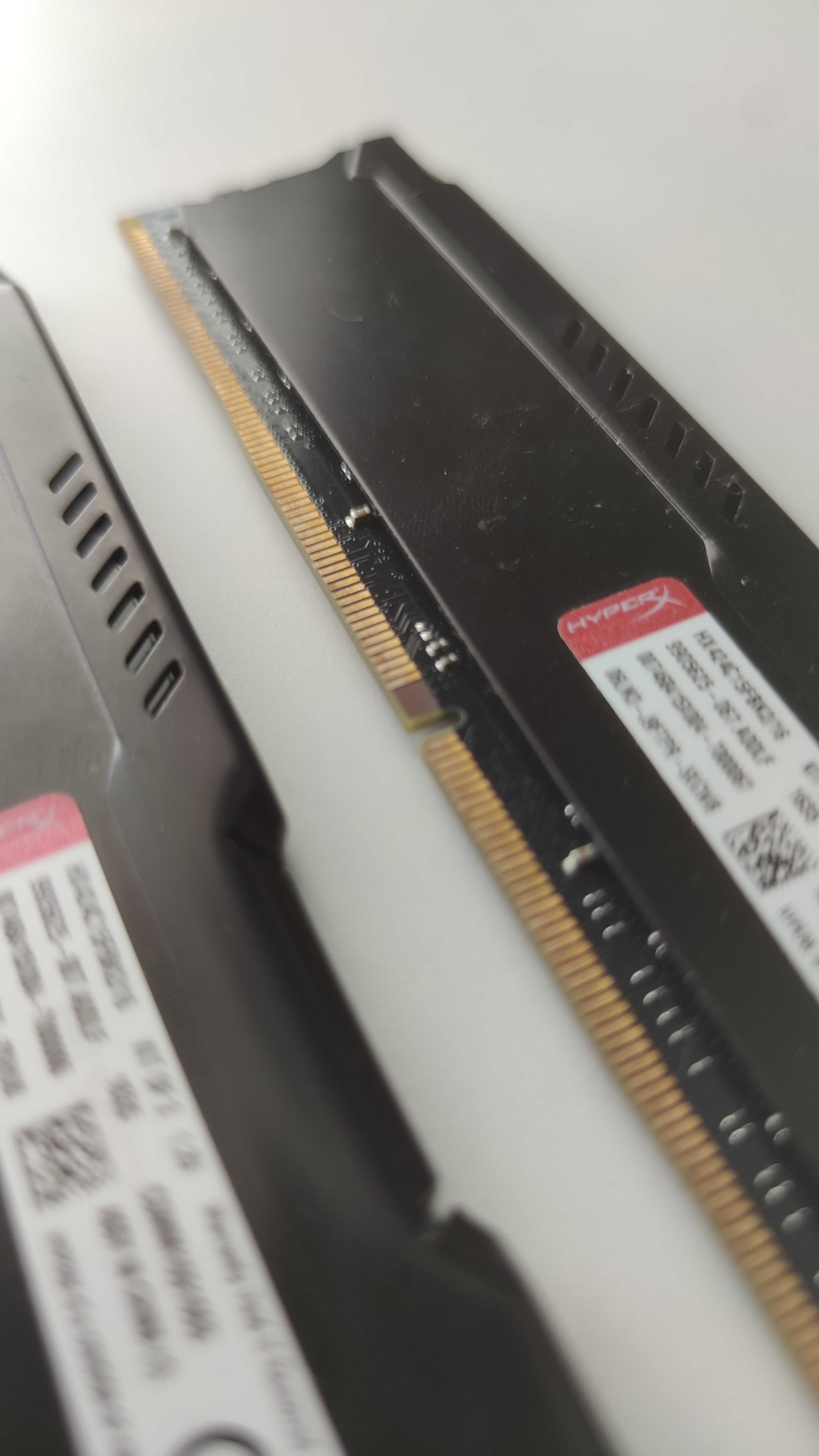 Оперативна памʼять HYPERX Fury Black DDR4 8GB x 2
