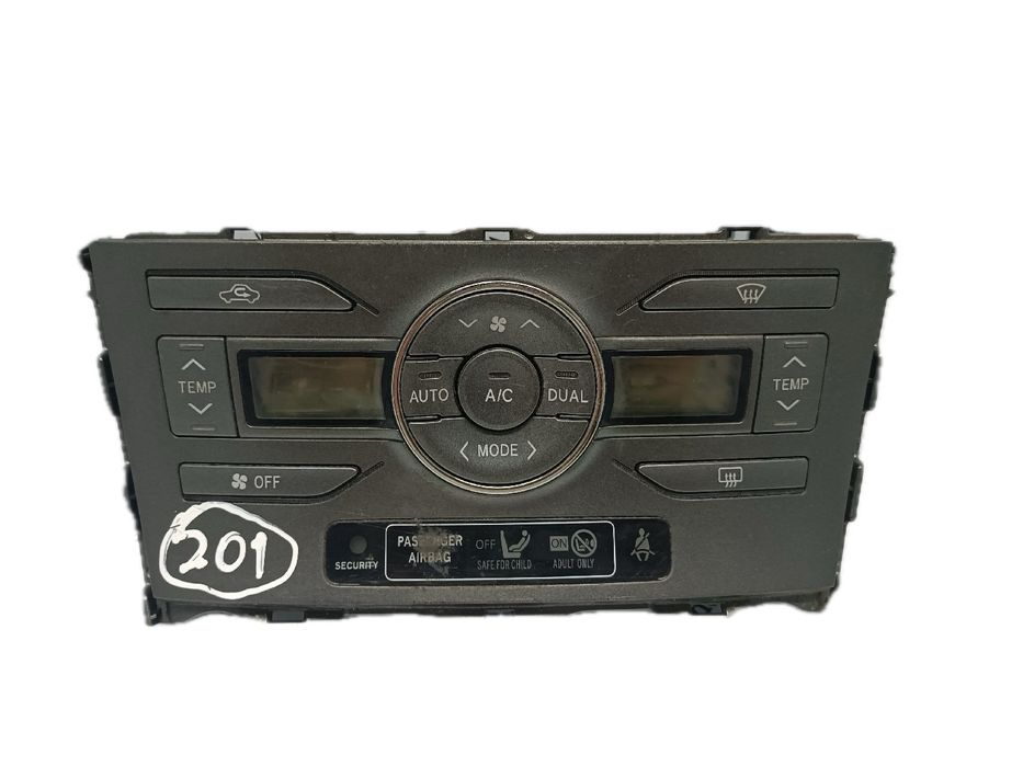 Comando chauffage / sofagem TOYOTA Auris Hatchback (_E15_)