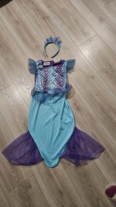 Sukienka, strój syrenki, 110/116