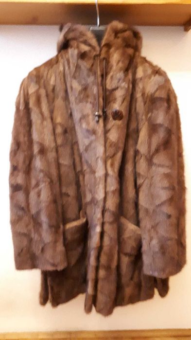 Prawdziwe futro z norek. IDEAŁ Polska produkcja! r.M