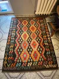 Kilim Afgan Old style - Tkany Ręcznie Dywan Wełniany