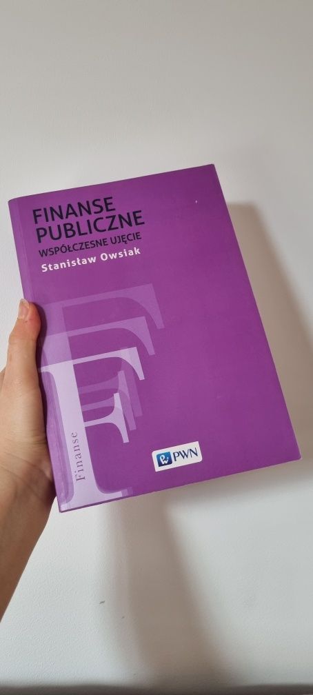 Książka Finanse Pubiczne współczesne ujęcie Owsiak