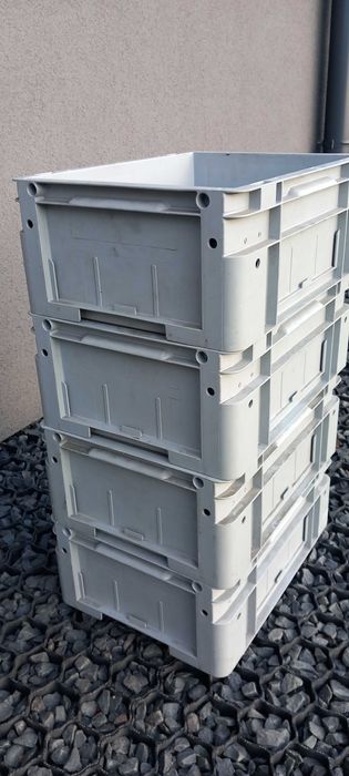 Zestaw 4 skrzynki warzywnik organizer warsztat donica taras