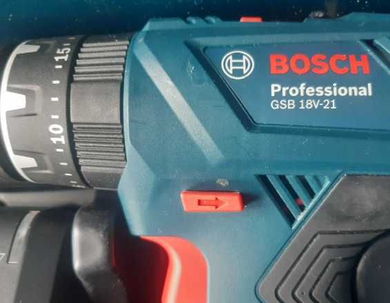 Bosch wkrętarka udarowa GSB 18 V-21 AKU 2.0  Ah
