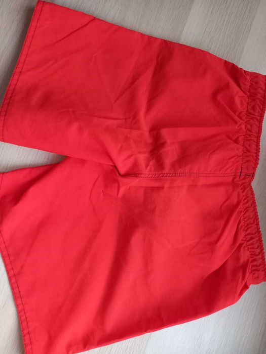 Calções de praia vermelho 14 anos