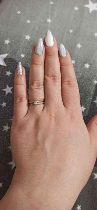 Золота каблучка розмір 17,5