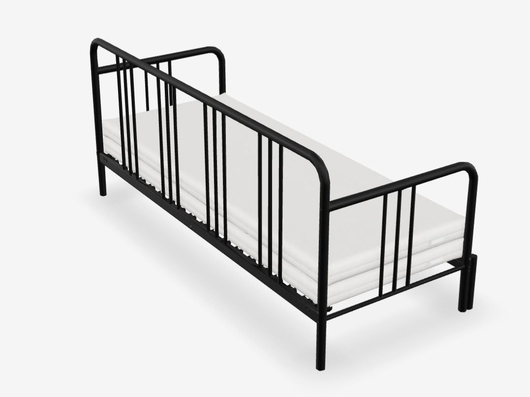 Cama IKEA Fyresdal com oferta de colchão