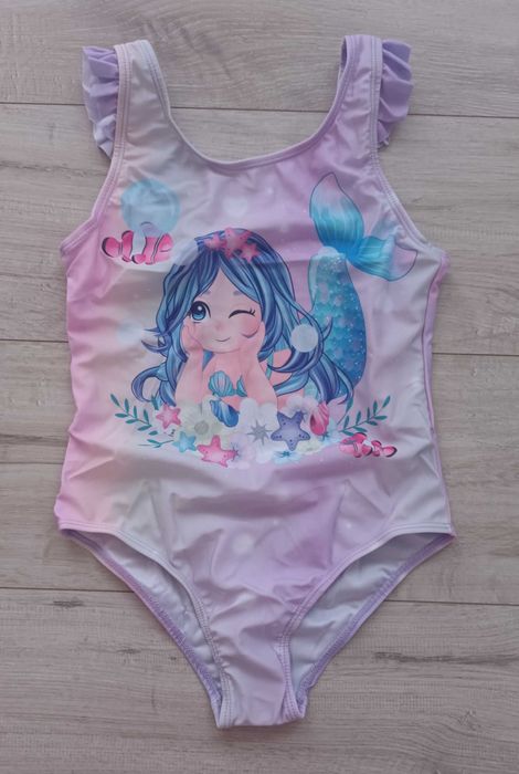 Nowy kostium kapielowy strój Syrenka, r. 110/116 basen