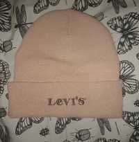 czapka różowa Levi's
