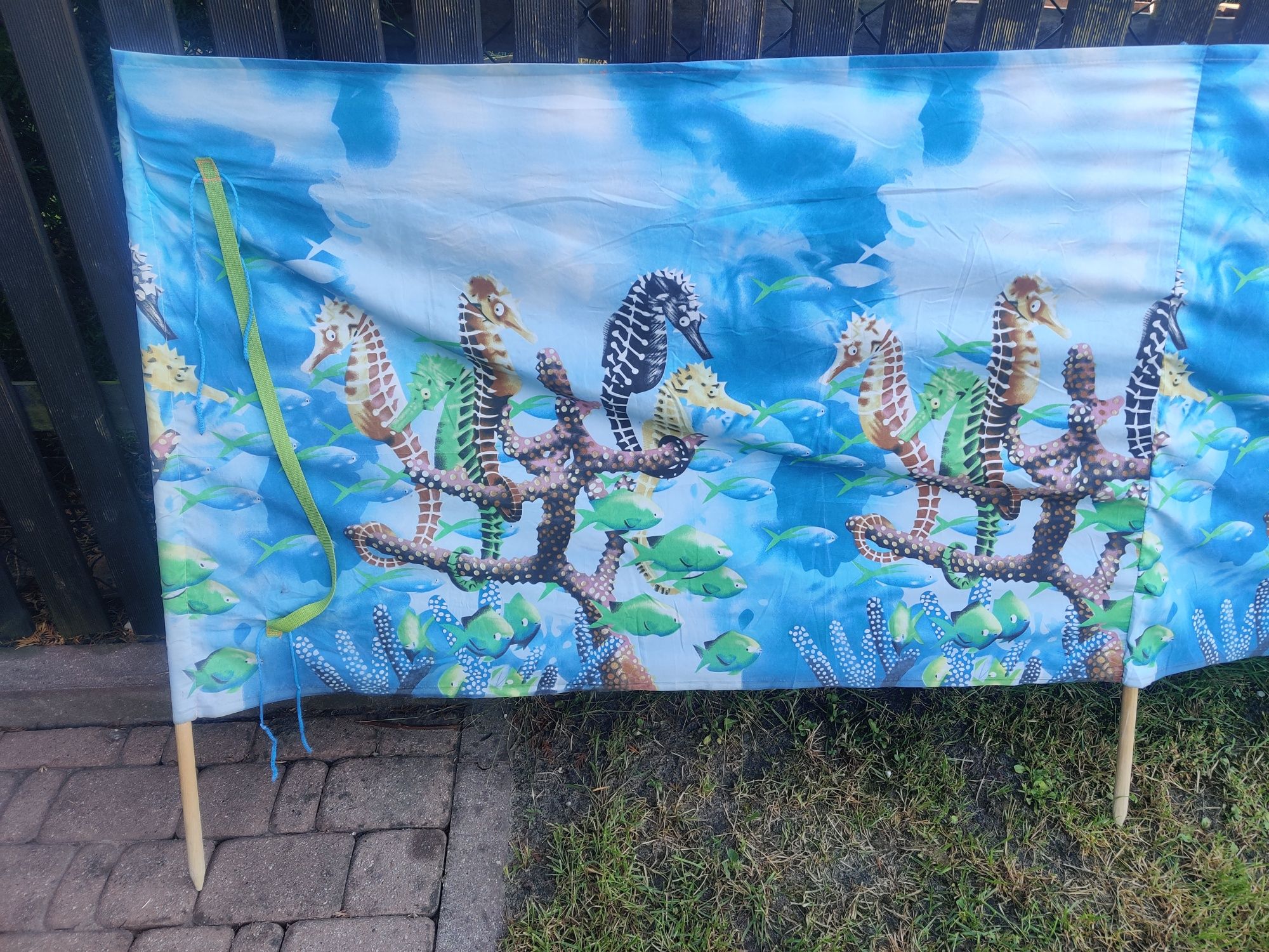 Parawan plażowy 7,5 m