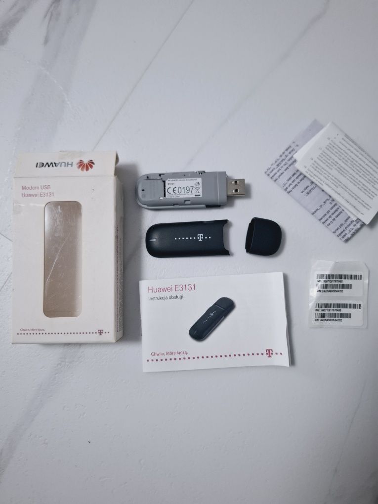 Modem USB  Huawei E3131 nowy karta sim router
