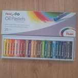 Kredki Pentel pastele olejne 25 kolorów