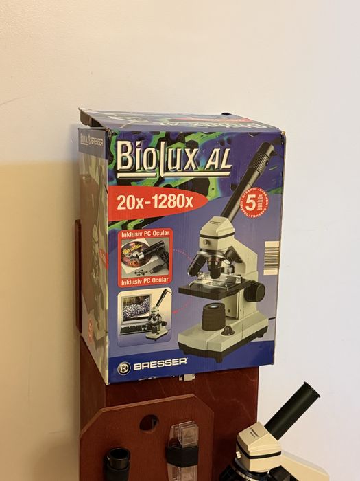 Microscópio BioLux 20x - 1280x Bresser