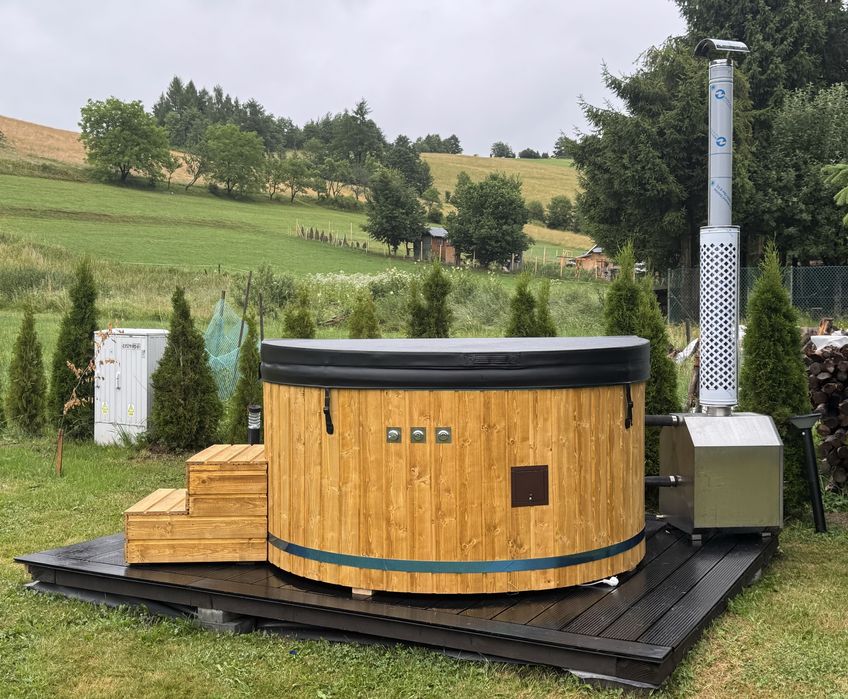 Duża balia ogrodowa,bania ruska,spa,jacuzzi,sauna,hot tub PRODUCENT