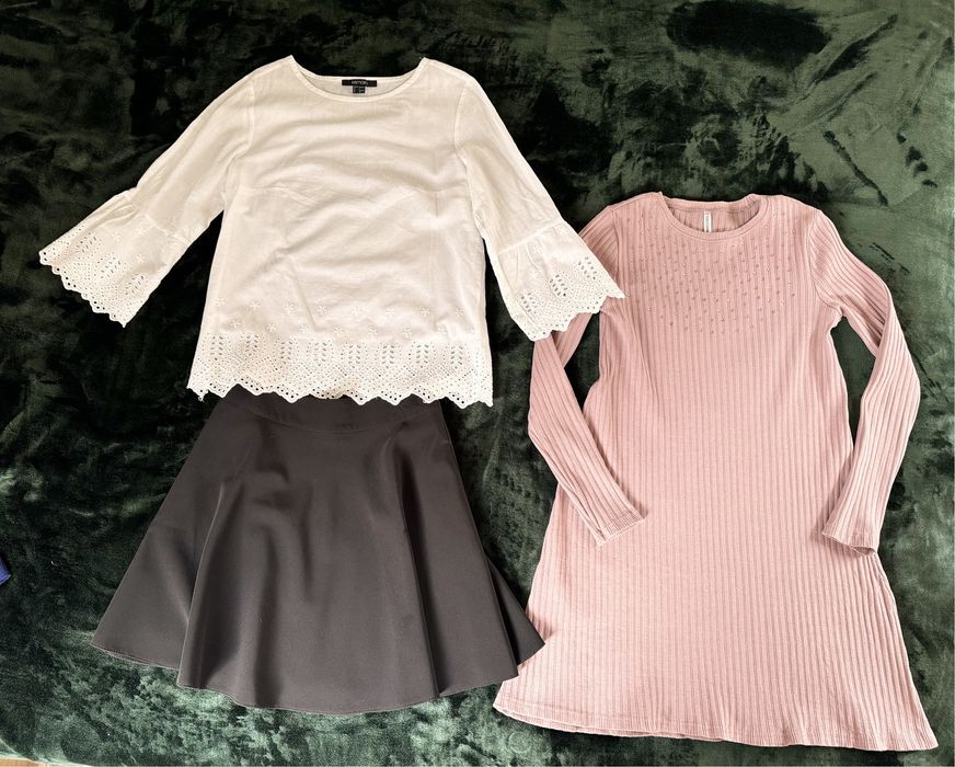 ubrania  dla dziewczynki 158 cm-> idealne do szkoły