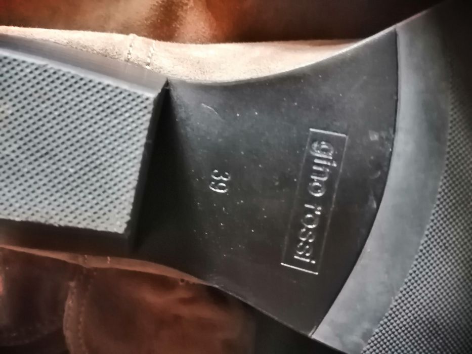 GINO ROSSI botki skórzane  r 39