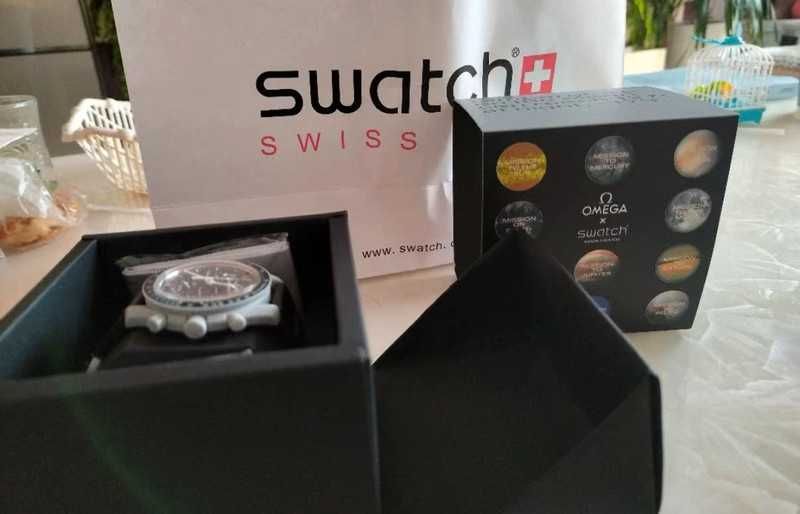 Omega x Swatch SO33M100 – Tajemnica Nocnego Nieba