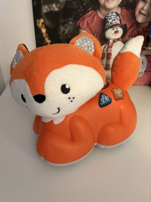 Lisek fisher price do nauki raczkowania