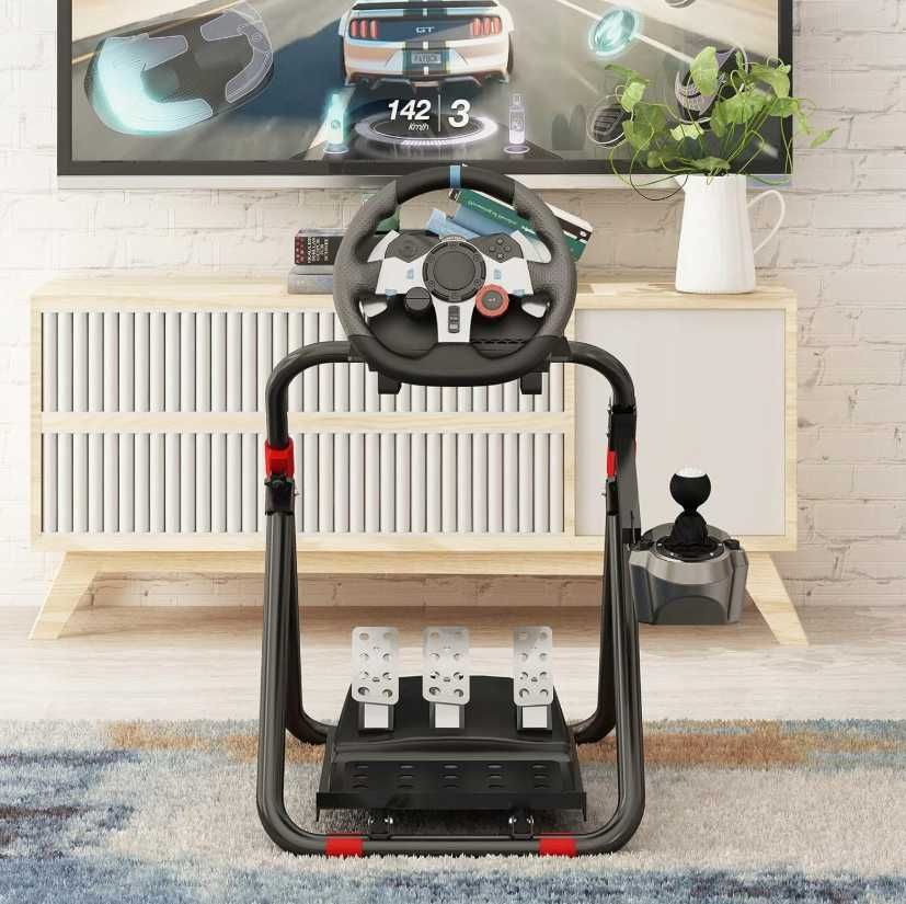 Składany stojak na kierownicę pasuje do Logitech i Thrustmaster