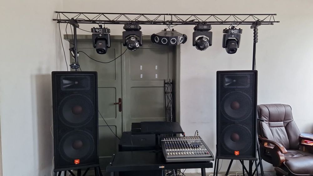 Zestaw estradowy JBL+ Oświetlenie!!!