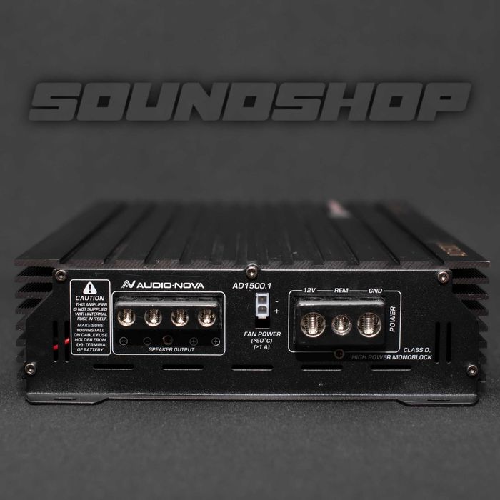 Wzmacniacz Audionova AD1500.1 (1600W RMS 1 Om)