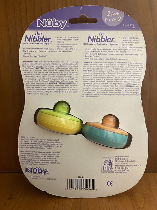 Nuby - papa frutas e vegetais