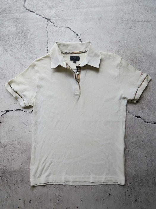 Burberry koszulka polo vintage damska L