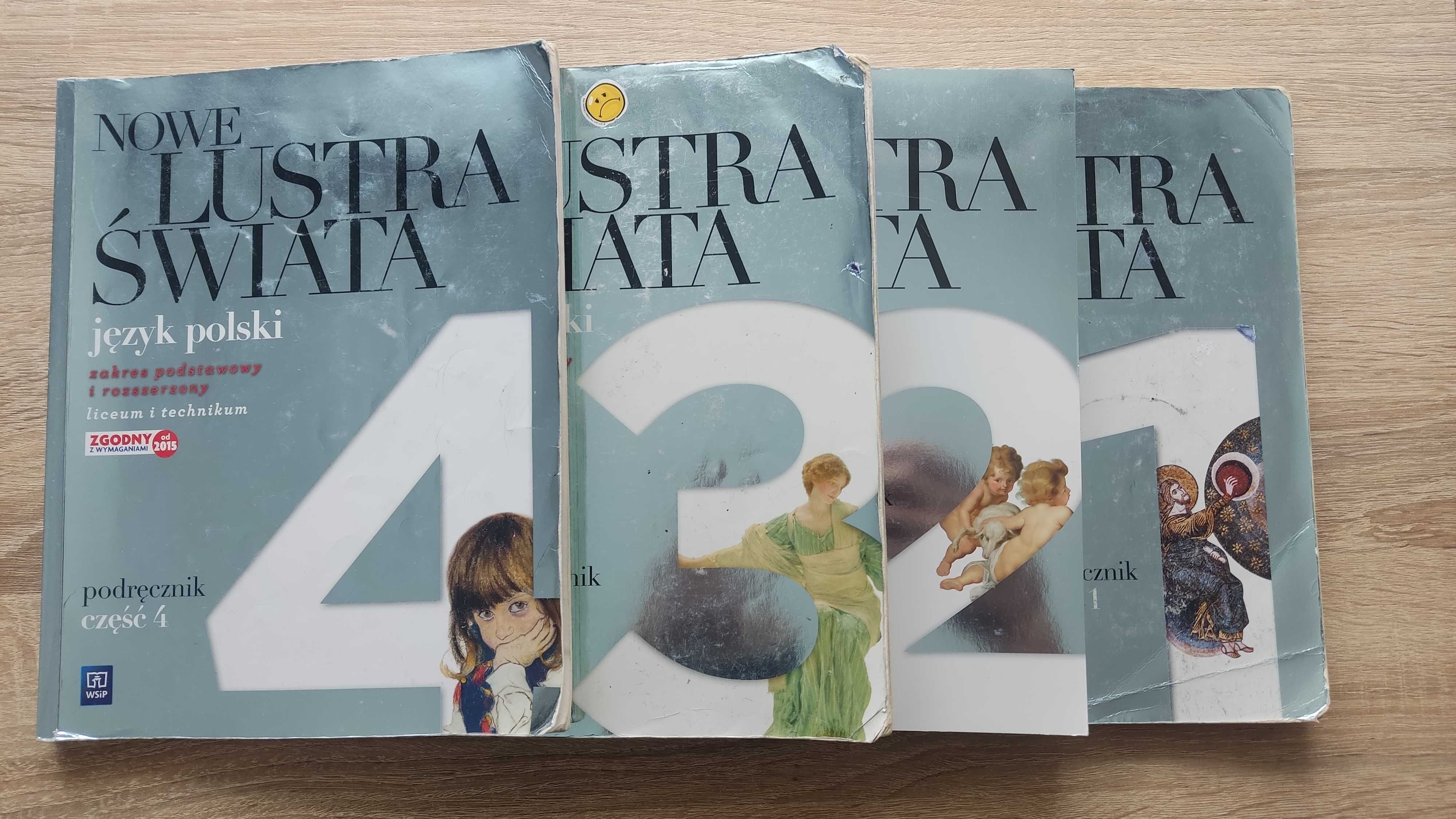 NOWE LUSTRA ŚWIATA zestaw podręczników