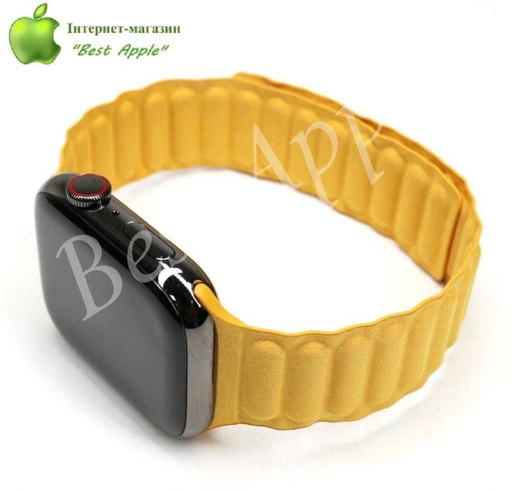 NEW! Ремінець Magnetic Link з FineWoven для Apple Watch 42/44/45/49mm