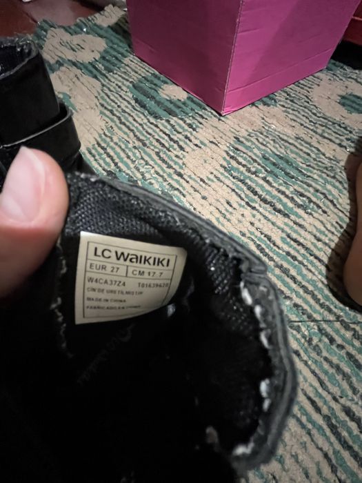 Сапоги  осінні 27 р.