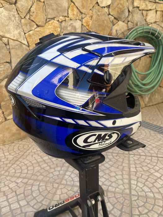 Capacete CMS azul