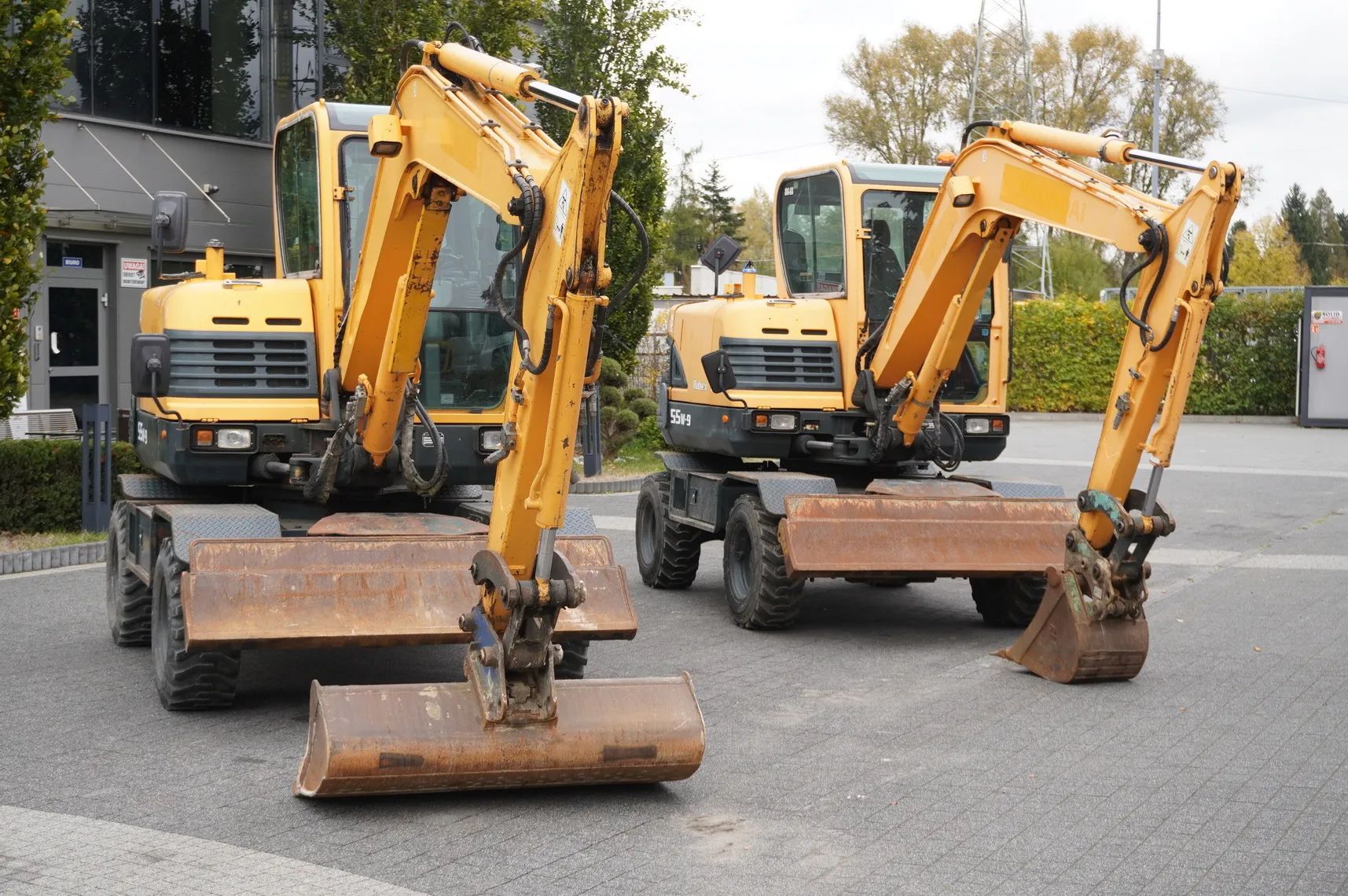 Hyundai Robex 55W-9 Koparka kołowa 5,5t / 2szt  _204841_