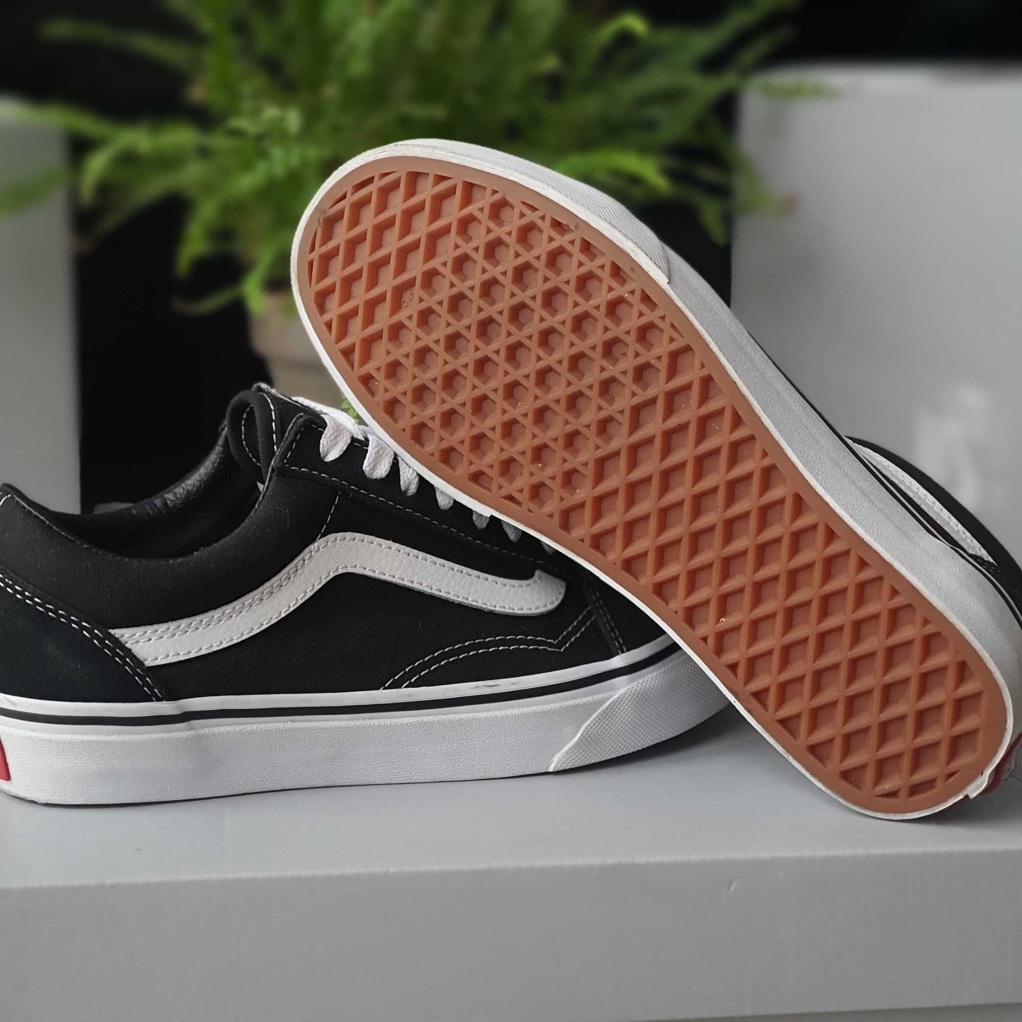 Buty VANS Old Skool - czarno - białe - 36.5 - oryginalne