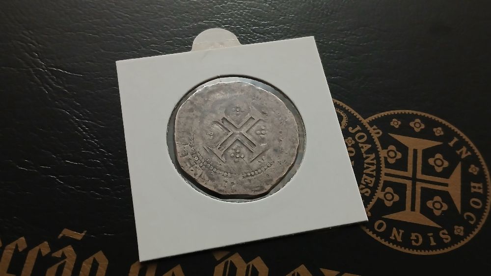 Moeda de prata Tostão de D. Filipe III