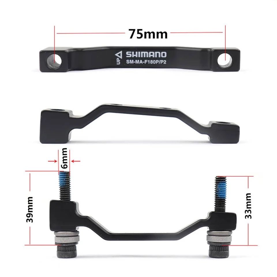 Adapter hamulca tarczowego SHIMANO SM-MA-F180 P/P2