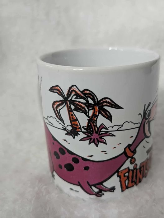 Kubek The Flintstones Dino & Kids Kilncraft England 1991