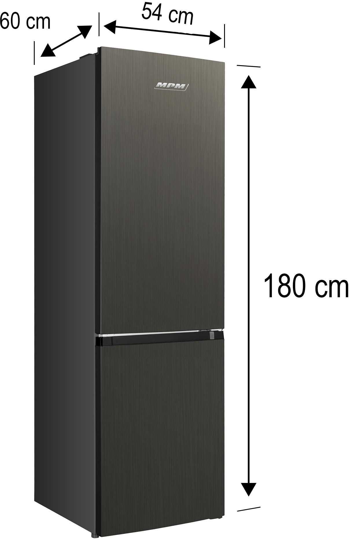 Lodówka MPM-254-FF-51/E nowa 180 cm wysokości