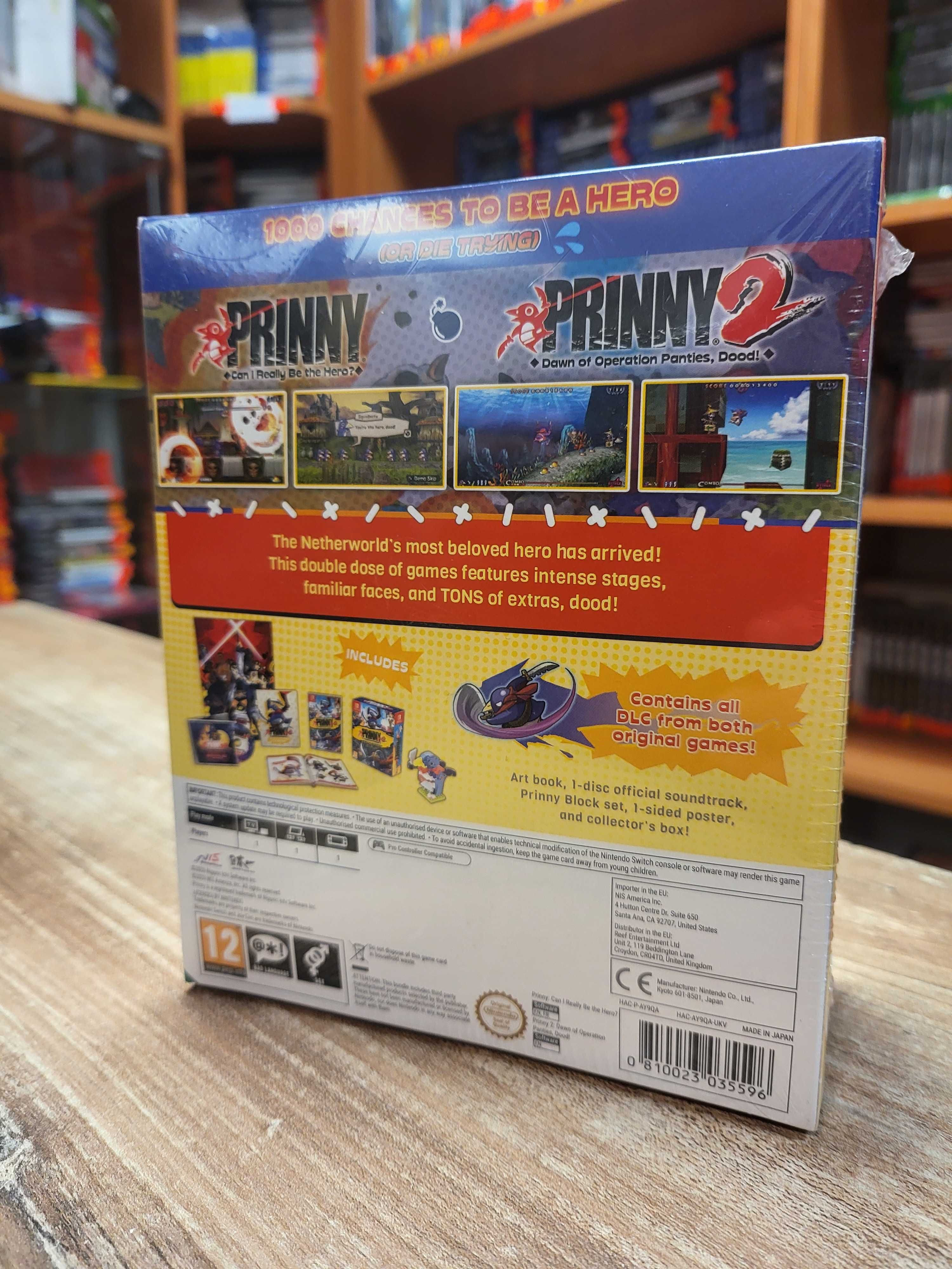 Prinny 1+2 Explored RELOADED DESSERTS switch nowa, SklepRetroWWA