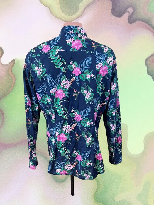 Jake’s roz. M męska koszula w kwiaty