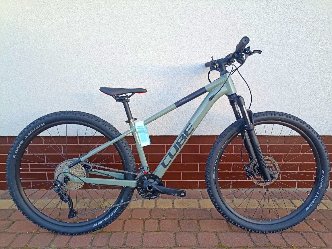 Nowy Rower Cube ATTENTION Deore Rock Shox sS M L XL  - 30%