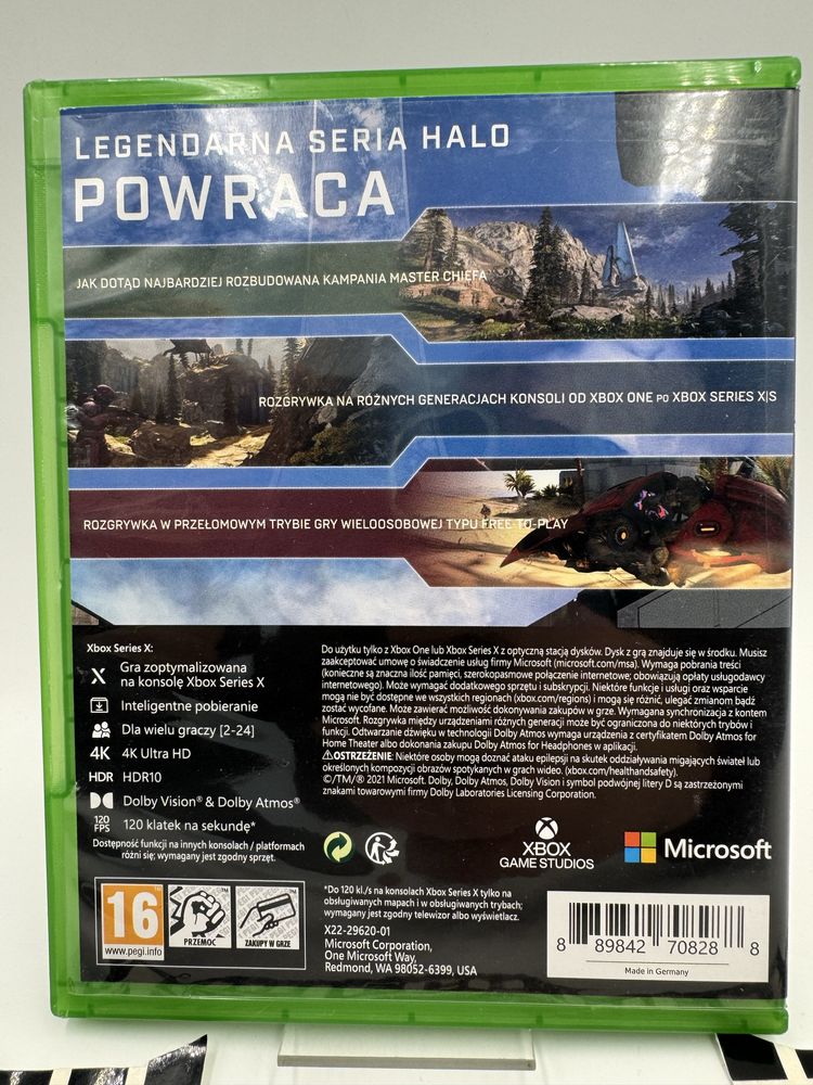 PL Halo Infinite Xbox One Series Gwarancja