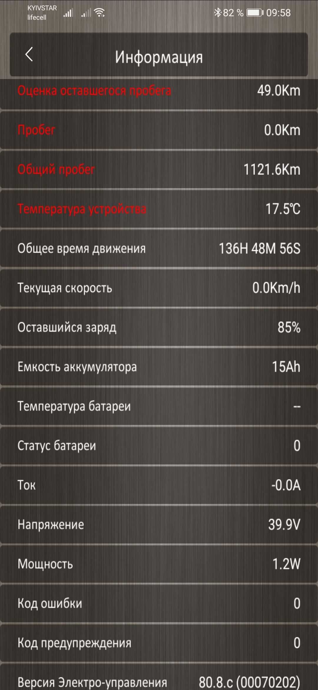 Электросамокат Crosser E9 с gps-трекером.