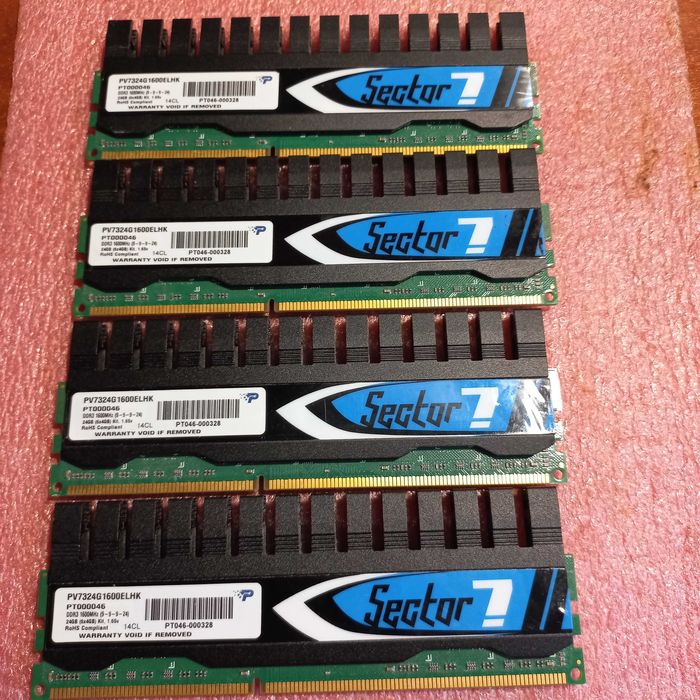 память KINGSTON HYPERX , Sector7 , G.Skill - 16ГБ DDR3-1600