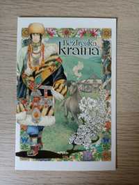 pocztówka Beztroska Kraina anime manga kolekcja