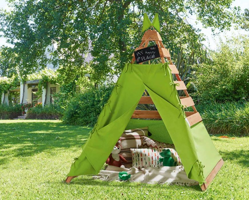 Tipi namiot dla dzieci wigwam duży MOCNY przestronny POKÓJ +OGRÓD