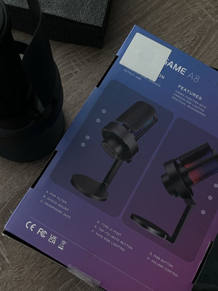 Мікрофон AMPLIGAME а8