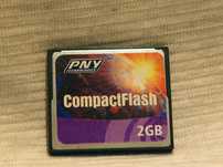 Karta pamięci Compact flash CF memory card PNY 2Gb.
