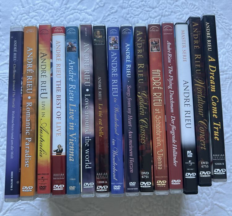 DVD’s Coleção André Rieu