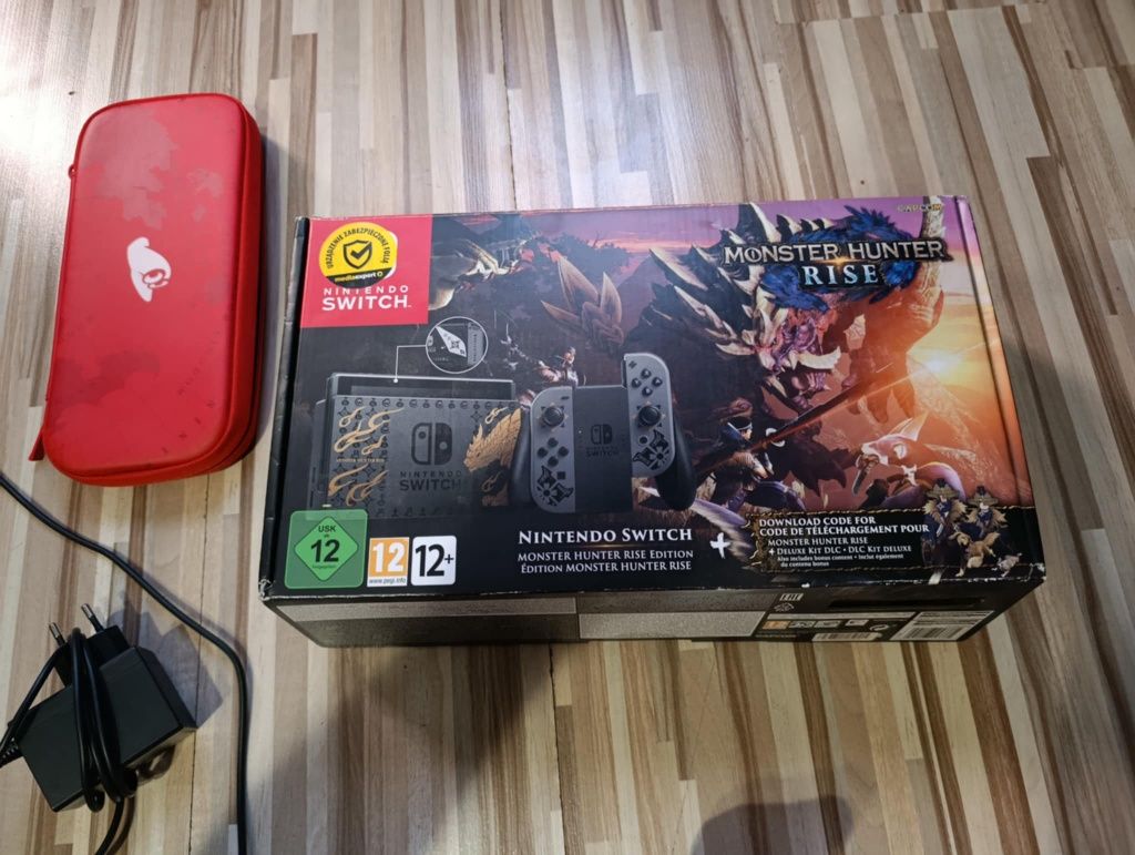 Konsola Nintendo switch monster Hunter edition